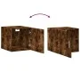 Armario de pared madera ingeniería roble ahumado 40x42,5x40 cm de , Aparadores - Ref: Foro24-846100, Precio: 39,98 €, Descuen...
