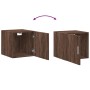 Armario de pared madera ingeniería marrón roble 40x42,5x40 cm de , Aparadores - Ref: Foro24-846102, Precio: 41,67 €, Descuent...