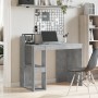 Escritorio madera de ingeniería gris hormigón 103,5x56,5x94 cm de , Escritorios - Ref: Foro24-847978, Precio: 81,24 €, Descue...