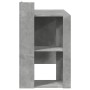 Escritorio madera de ingeniería gris hormigón 103,5x56,5x94 cm de , Escritorios - Ref: Foro24-847978, Precio: 81,24 €, Descue...