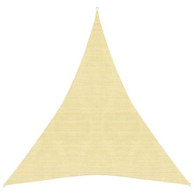 Toldo de vela HDPE beige 160 g/m² 5x7x7 m de vidaXL, Sombrillas - Ref: Foro24-311154, Precio: 41,87 €, Descuento: %