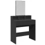 Tocador con espejo negro 80x41x144,5 cm by , Bedroom Dressers - Ref: Foro24-848172, Price: 95,29 €, Discount: %