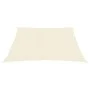 Toldo de vela crema HDPE 160 g/m² 7x7 m de vidaXL, Sombrillas - Ref: Foro24-311170, Precio: 91,80 €, Descuento: %