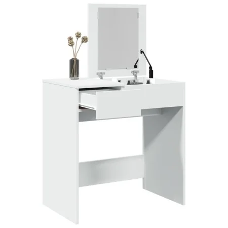 Tocador con espejo blanco 73x46,5x120 cm by , Bedroom Dressers - Ref: Foro24-848220, Price: 90,69 €, Discount: %