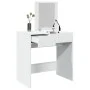 Tocador con espejo blanco 73x46,5x120 cm by , Bedroom Dressers - Ref: Foro24-848220, Price: 90,69 €, Discount: %