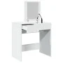 Tocador con espejo blanco 73x46,5x120 cm by , Bedroom Dressers - Ref: Foro24-848220, Price: 90,69 €, Discount: %