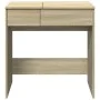 Tocador con espejo roble Sonoma 73x46,5x120 cm by , Bedroom Dressers - Ref: Foro24-848222, Price: 89,62 €, Discount: %