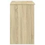 Tocador con espejo roble Sonoma 73x46,5x120 cm by , Bedroom Dressers - Ref: Foro24-848222, Price: 89,62 €, Discount: %