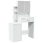 Tocador con mueble blanco 80x35x132 cm by , Bedroom Dressers - Ref: Foro24-848234, Price: 112,58 €, Discount: %