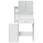Tocador con mueble blanco 80x35x132 cm by , Bedroom Dressers - Ref: Foro24-848234, Price: 112,58 €, Discount: %