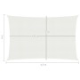 Toldo de vela blanco HDPE 160 g/m² 3x4,5 m de vidaXL, Sombrillas - Ref: Foro24-311238, Precio: 35,11 €, Descuento: %