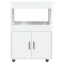 Carrito de bar madera de ingeniería blanco 60x39,5x89 cm by , Sideboards - Ref: Foro24-848269, Price: 106,63 €, Discount: %