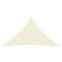 Toldo de vela crema HDPE 160 g/m² 3x3x4,2 m de vidaXL, Sombrillas - Ref: Foro24-311199, Precio: 21,85 €, Descuento: %