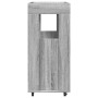 Carrito de bar madera de ingeniería gris Sonoma 60x39,5x89 cm de , Aparadores - Ref: Foro24-848274, Precio: 100,67 €, Descuen...