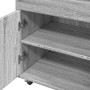 Carrito de bar madera de ingeniería gris Sonoma 60x39,5x89 cm de , Aparadores - Ref: Foro24-848274, Precio: 100,67 €, Descuen...