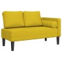 Sofá diván con cojines terciopelo amarillo de , Divanes - Ref: Foro24-4007577, Precio: 167,36 €, Descuento: %