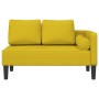 Sofá diván con cojines terciopelo amarillo de , Divanes - Ref: Foro24-4007577, Precio: 167,36 €, Descuento: %