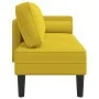 Sofá diván con cojines terciopelo amarillo by , Daybeds - Ref: Foro24-4007577, Price: 174,87 €, Discount: %