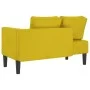 Sofá diván con cojines terciopelo amarillo by , Daybeds - Ref: Foro24-4007577, Price: 174,87 €, Discount: %