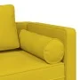 Sofá diván con cojines terciopelo amarillo by , Daybeds - Ref: Foro24-4007577, Price: 174,87 €, Discount: %