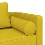 Sofá diván con cojines terciopelo amarillo de , Divanes - Ref: Foro24-4007577, Precio: 167,36 €, Descuento: %