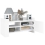Mueble de TV madera de ingeniería blanco 80x35x40 cm de , Muebles TV - Ref: Foro24-848367, Precio: 49,45 €, Descuento: %