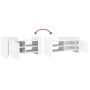 Mueble de TV madera de ingeniería blanco 80x35x40 cm de , Muebles TV - Ref: Foro24-848367, Precio: 49,45 €, Descuento: %