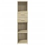 Aparador alto madera de ingeniería roble Sonoma 30x42,5x124 cm de , Aparadores - Ref: Foro24-846154, Precio: 63,88 €, Descuen...