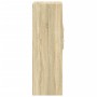Aparador alto madera de ingeniería roble Sonoma 30x42,5x124 cm de , Aparadores - Ref: Foro24-846154, Precio: 63,88 €, Descuen...