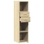 Aparador alto madera de ingeniería roble Sonoma 30x42,5x124 cm by , Sideboards - Ref: Foro24-846154, Price: 62,93 €, Discount: %