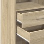 Aparador alto madera de ingeniería roble Sonoma 30x42,5x124 cm de , Aparadores - Ref: Foro24-846154, Precio: 63,88 €, Descuen...