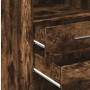Aparador alto madera de ingeniería roble ahumado 40x42,5x124 cm de , Aparadores - Ref: Foro24-846163, Precio: 74,35 €, Descue...