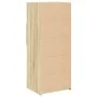 Aparador alto madera de ingeniería roble Sonoma 50x42,5x124 cm de , Aparadores - Ref: Foro24-846175, Precio: 79,40 €, Descuen...