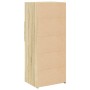 Aparador alto madera de ingeniería roble Sonoma 50x42,5x124 cm de , Aparadores - Ref: Foro24-846175, Precio: 80,47 €, Descuen...
