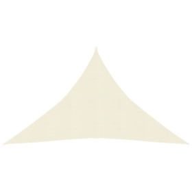 Toldo de vela HDPE color crema 160 g/m² 2,5x2,5x3,5 m de vidaXL, Sombrillas - Ref: Foro24-311196, Precio: 20,86 €, Descuento: %