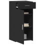 Aparador madera de ingeniería negro 45x42,5x93 cm de , Aparadores - Ref: Foro24-846286, Precio: 87,52 €, Descuento: %