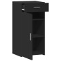 Aparador madera de ingeniería negro 45x42,5x93 cm de , Aparadores - Ref: Foro24-846286, Precio: 87,52 €, Descuento: %