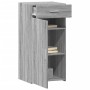 Aparador madera de ingeniería gris Sonoma 45x42,5x93 cm de , Aparadores - Ref: Foro24-846290, Precio: 76,75 €, Descuento: %