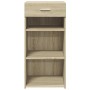 Aparador madera de ingeniería roble Sonoma 45x42,5x93 cm de , Aparadores - Ref: Foro24-846322, Precio: 58,31 €, Descuento: %