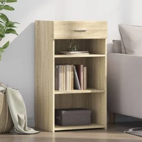 Aparador de madera de ingeniería roble Sonoma 50x42,5x93 cm by , Sideboards - Ref: Foro24-846329, Price: 66,65 €, Discount: %