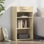 Aparador de madera de ingeniería roble Sonoma 50x42,5x93 cm de , Aparadores - Ref: Foro24-846329, Precio: 66,65 €, Descuento: %