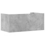 Estante pared madera ingeniería gris hormigón 70,5x35x30,5 cm de , Estantes y estanterías - Ref: Foro24-848454, Precio: 35,13...