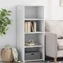Aparador alto madera de ingeniería blanco 50x41x124 cm de , Aparadores - Ref: Foro24-846397, Precio: 64,95 €, Descuento: %