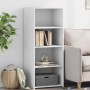 Aparador alto madera de ingeniería blanco 50x41x124 cm de , Aparadores - Ref: Foro24-846397, Precio: 65,73 €, Descuento: %