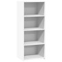 Aparador alto madera de ingeniería blanco 50x41x124 cm de , Aparadores - Ref: Foro24-846397, Precio: 65,73 €, Descuento: %