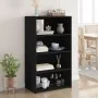 Aparador alto madera de ingeniería negro 70x41x124 cm de , Aparadores - Ref: Foro24-846405, Precio: 79,22 €, Descuento: %