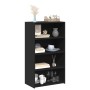 Aparador alto madera de ingeniería negro 70x41x124 cm de , Aparadores - Ref: Foro24-846405, Precio: 80,28 €, Descuento: %
