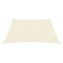 Toldo de vela crema HDPE 160 g/m² 5x5 m de vidaXL, Sombrillas - Ref: Foro24-311168, Precio: 57,25 €, Descuento: %