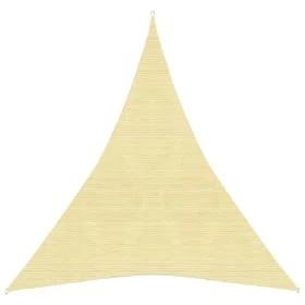 Toldo de vela HDPE beige 160 g/m² 5x6x6 m de vidaXL, Sombrillas - Ref: Foro24-311153, Precio: 37,47 €, Descuento: %