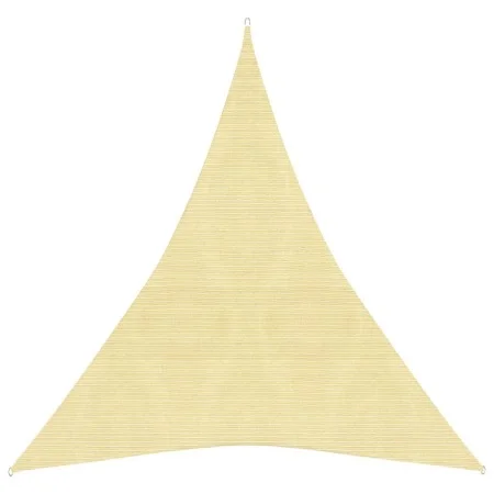Toldo de vela HDPE beige 160 g/m² 5x6x6 m de vidaXL, Sombrillas - Ref: Foro24-311153, Precio: 37,47 €, Descuento: %